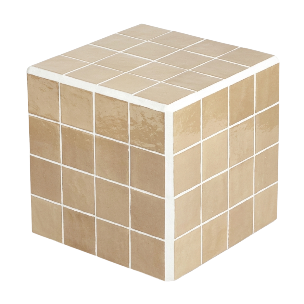 Masă laterală Cube – BEIGE