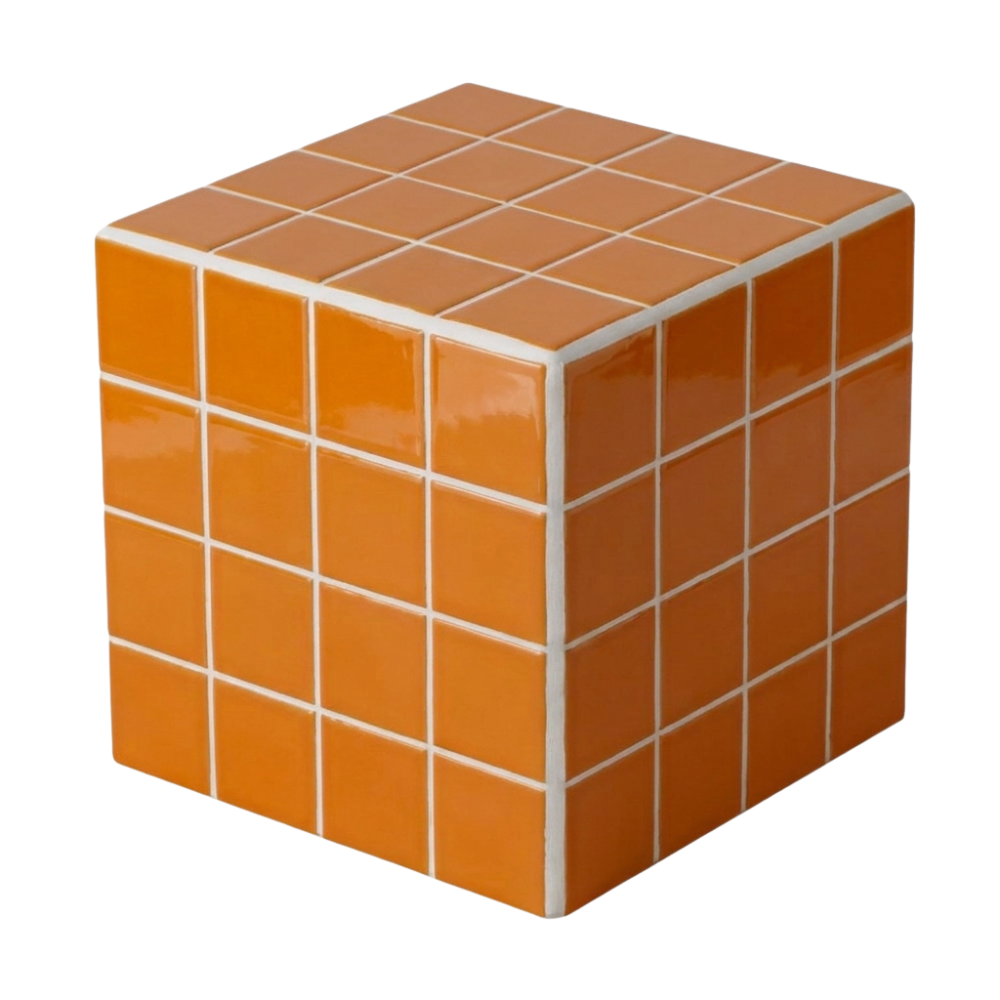 Masă laterală Cube – ORANGE