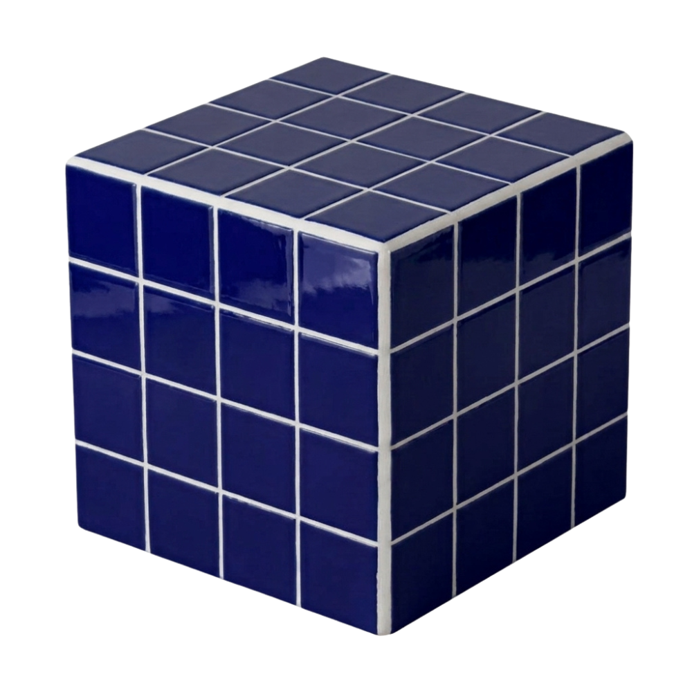 Masă laterală Cube – VICTORIAN BLUE