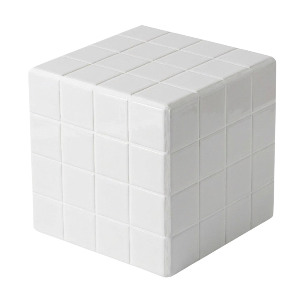 Masă laterală Cube – WHITE
